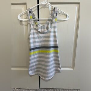 Lululemon striped tank top